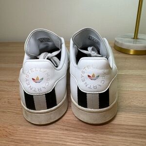 Adidas by Stella McCartney White and Black Sneakers